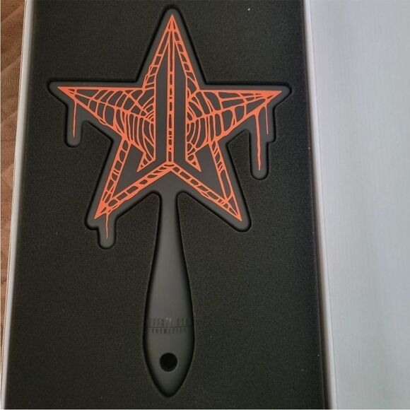 Jeffree Star Limited Edition Halloween Spider Web Hand Mirror NIB - Picture 4 of 6
